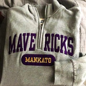 Minnesota State Mankato Mavericks quarter zip sweatshirt